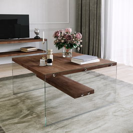 Hanah Home Mesa de Centro S100 en Nogal
